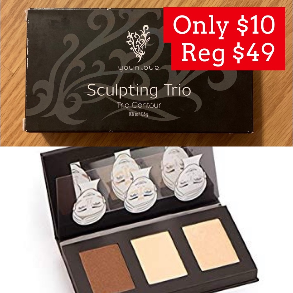 Younique highlight and contour makeup